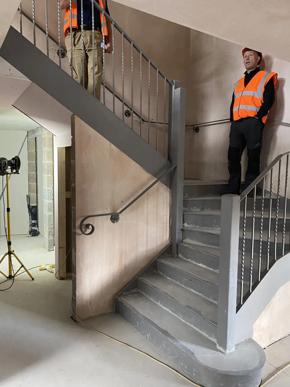 The Kenmuir Arms, August 2022: staircase