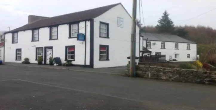 Inside the Kenmuir Arms during the renovation, April 2019